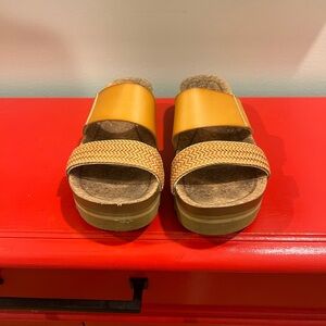 Reef Women's Platform Sandals in Tan